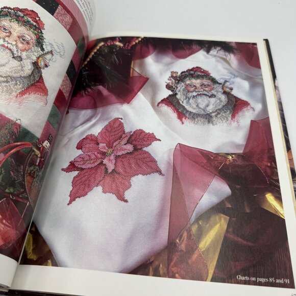 Holiday Reverie Cross-Stitch Pattern Book By Leisure Arts 1997 - Picture 6 of 11